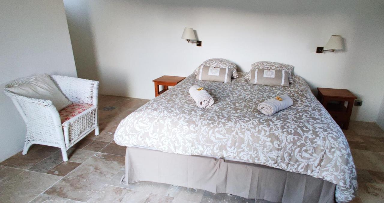 Superbe Chambre Avec Terrasse, Parking Prive, Jardin, Calme, Climatisation, 10 Mn Pont Du Gard #7 Apartman Rochefort-du-Gard Kültér fotó